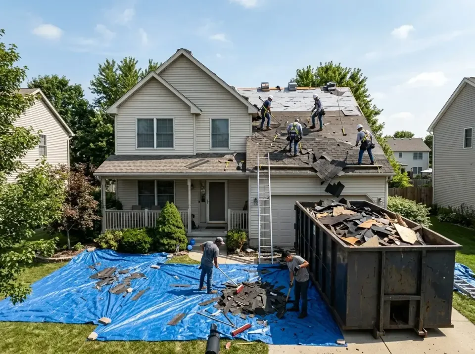 roof-replacement-debris-remova-004 — frequently asked questions, Cheapest Dumpster Rentals in Heyburn, ID